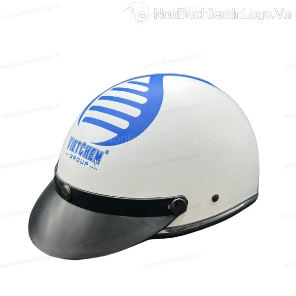 Nón Bảo Hiểm Nửa Đầu BH010-6 In Logo Công Ty 3