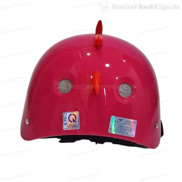 Mũ Bảo Hiểm Trẻ Em Có Lỗ Thoáng Khí BH021 In Logo 2