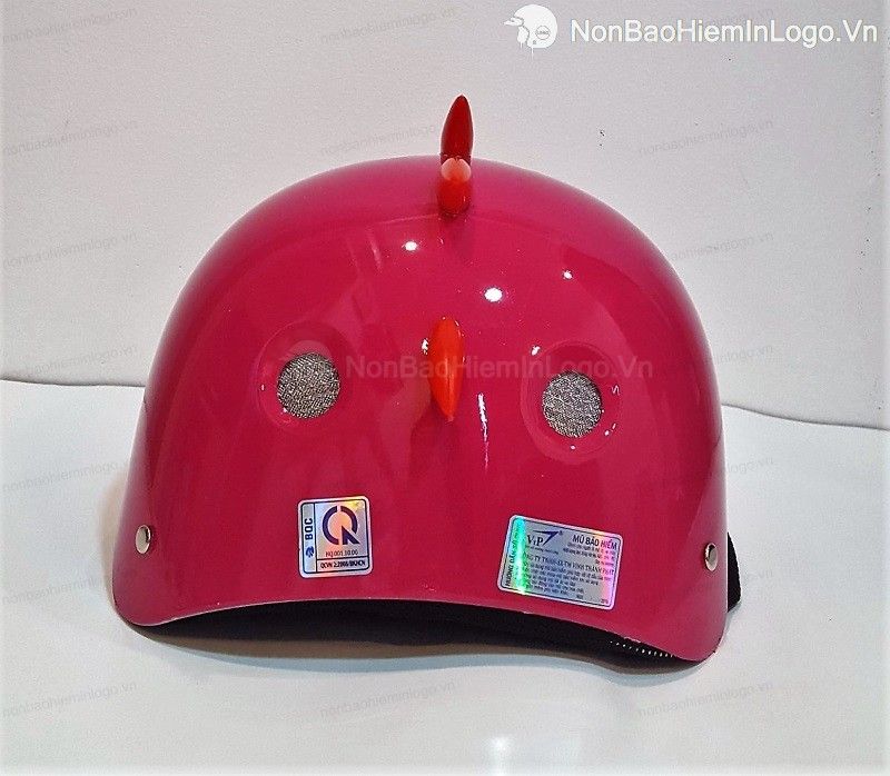 Mũ Bảo Hiểm Trẻ Em Có Lỗ Thoáng Khí BH021 In Logo 4