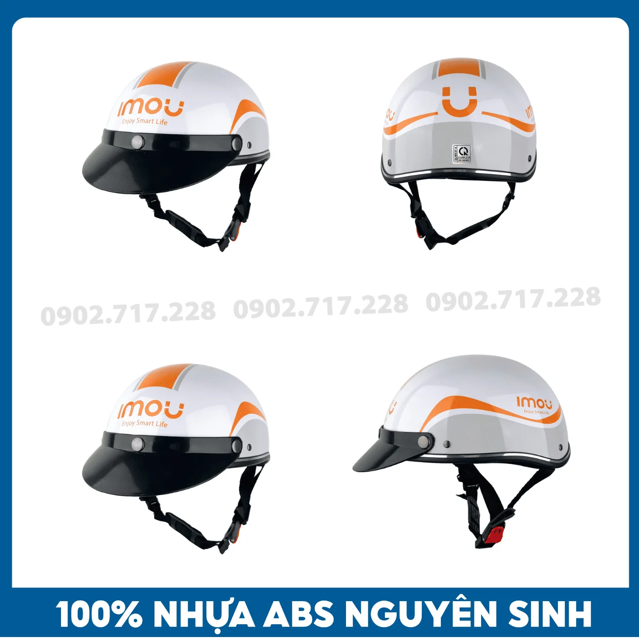 Nón bảo hiểm in logo Camera IMOU