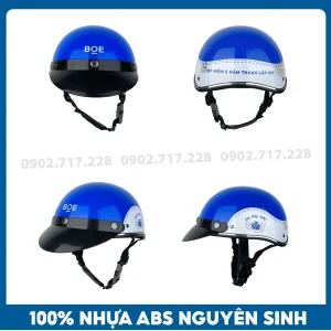 Nón bảo hiểm in logo Công ty BOE