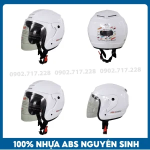 Nón bảo hiểm in logo Công ty Kieu HIKVision