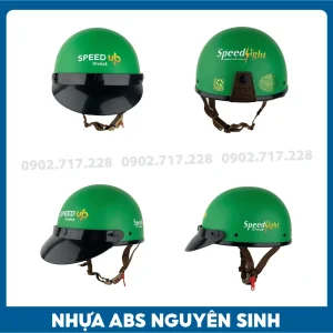 Nón bảo hiểm in logo Công ty Speedup Invest