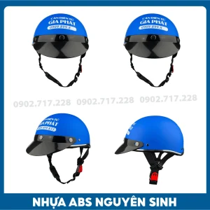Nón bảo hiểm in logo Cân Gia Phát