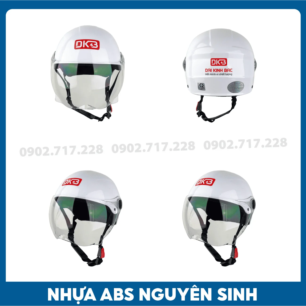 Nón bảo hiểm in logo Công ty Đại Kinh Bắc