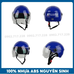 Nón bảo hiểm in logo Công ty Lưới điện TPHCM