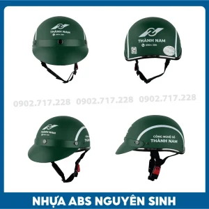 Nón bảo hiểm in logo Công ty Thành Nam