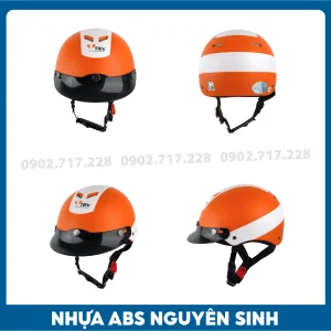 Nón bảo hiểm in logo Công ty TIEV