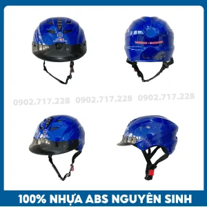 Nón bảo hiểm in logo Điện lực EVN SPC