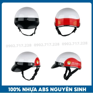 Nón bảo hiểm in logo Hội Khuyến học