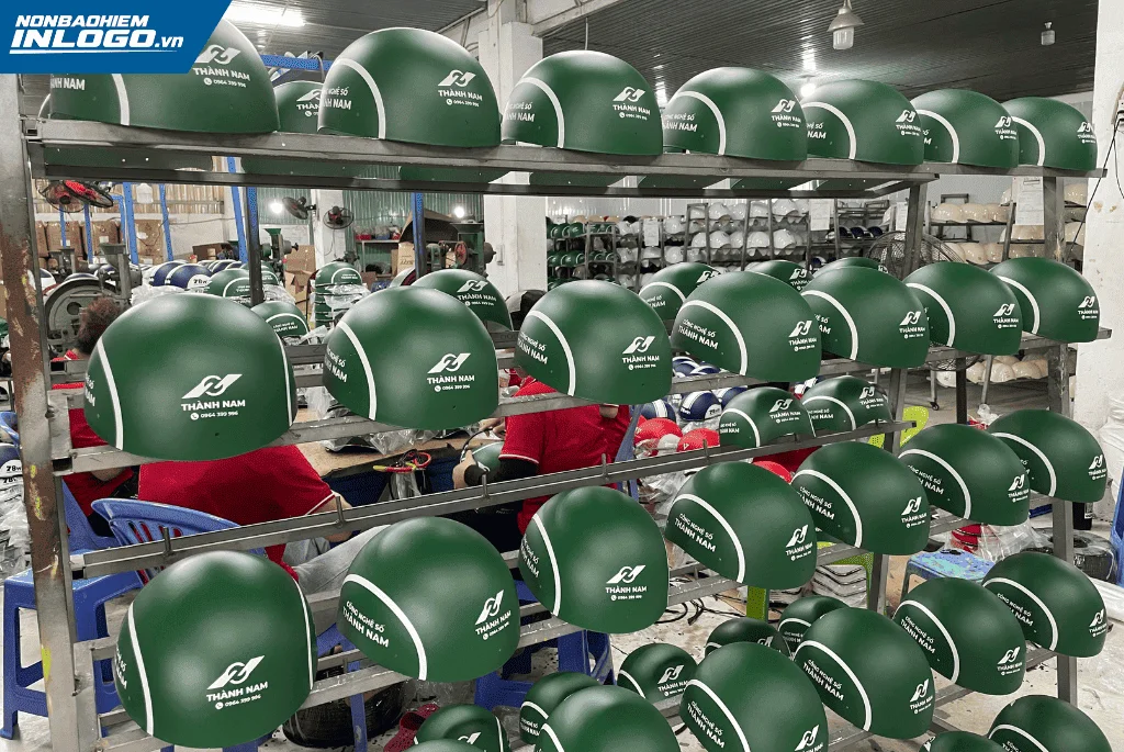 Đặt nón bảo hiểm in logo khu công nghiệp có kế hoạch rõ ràng, chi tiết