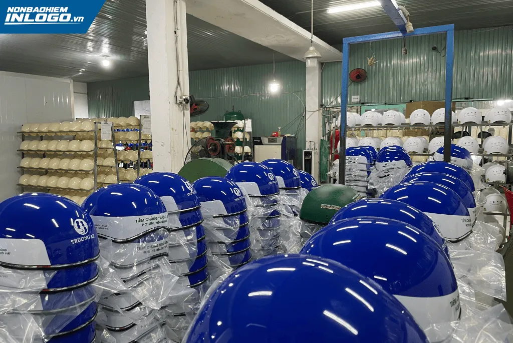 Giá nón bảo hiểm in logo khu công nghiệp Đà Nẵng rẻ tận xưởng