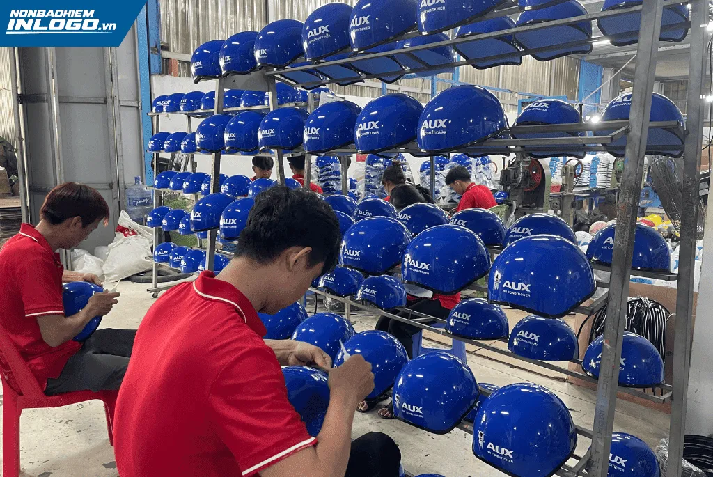 Checklist đặt nón bảo hiểm in logo khu công nghiệp Đồng Nai rất cần thiết