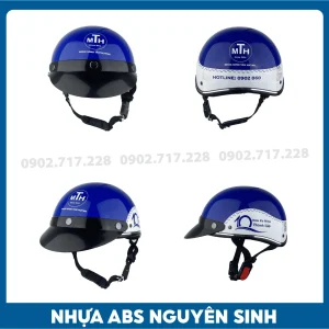 Nón bảo hiểm in logo nhựa Minh Tâm Huỳnh