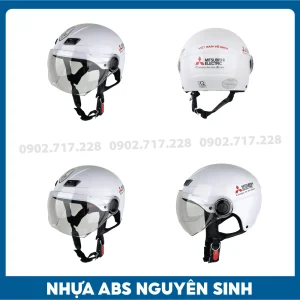 Nón bảo hiểm in logo Tập đoàn Mitsubishi Electric
