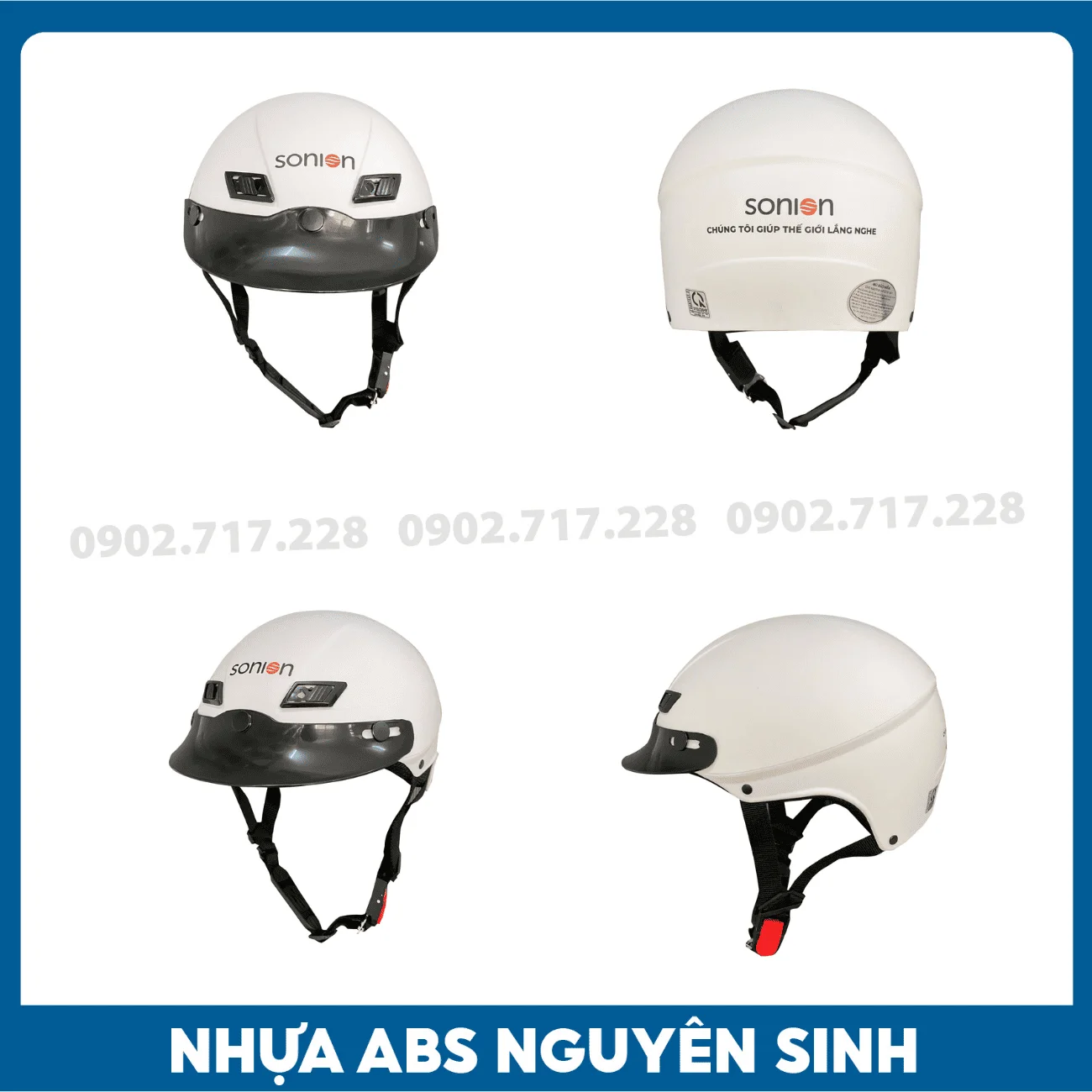 Nón bảo hiểm in logo Tập đoàn Sonion