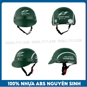 Nón bảo hiểm in logo Công ty Thành Nam