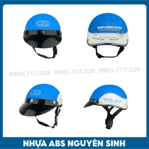 Nón bảo hiểm in logo Thời trang Cường Duyên