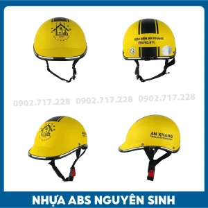 Nón bảo hiểm in logo Tiệm điện An Khang