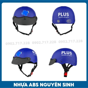 Nón bảo hiểm in logo Văn phòng phẩm PLUS