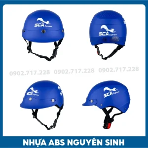 Nón bảo hiểm in logo Vận tải SCA Express
