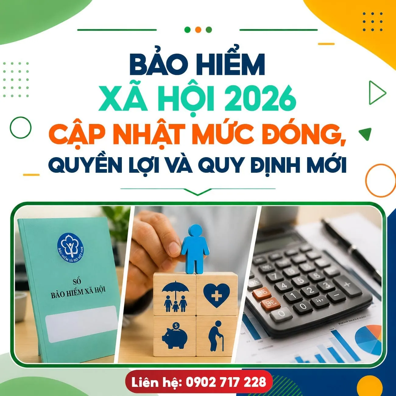 Bảo hiểm xã hội 2026: Quy định, mức đóng và quyền lợi cần biết