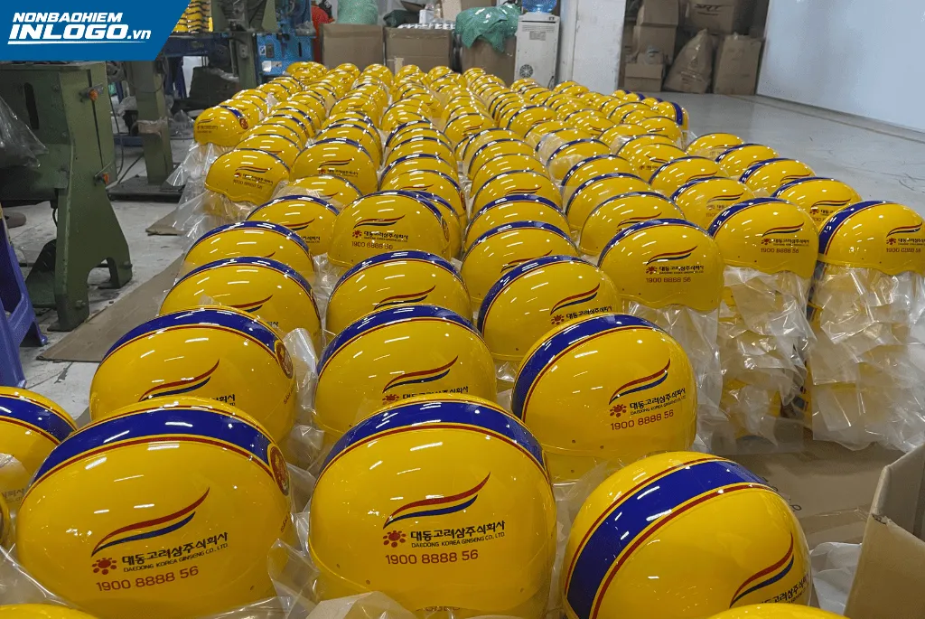 Đặt mũ bảo hiểm in logo khu công nghiệp Đắk Lắk giá rẻ
